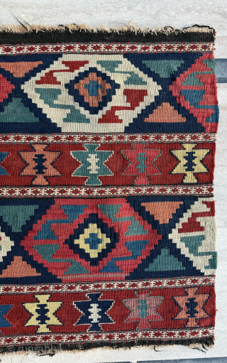 Late of the 19th century Shahsevan bagfaces
 Size - Left 50 x 60 cm - Right 50 x 62 cm
 Please send me direct mail
 emreaydin10@icloud.com 
Instagram - @emreaydinrug
    