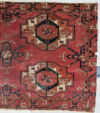 Early 19th Century Turkman Tekke Torba
Size 47 x 119 cm.
Please send me direct mail

emreaydin10@icloud.com

Instagram - @emreaydinrug                 