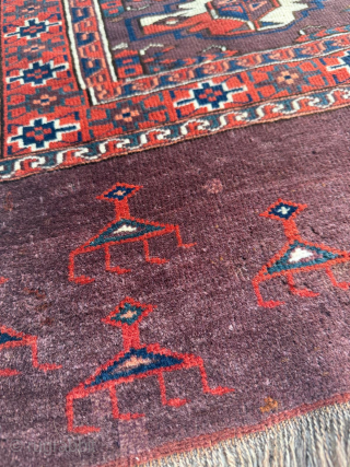 Middle of the 19th century Turkman Yomud Chuval 
Size 78 x 110 cm
Please send me direct mail.

emreaydin10@icloud.com

Instagram - @emreaydinrug 
             