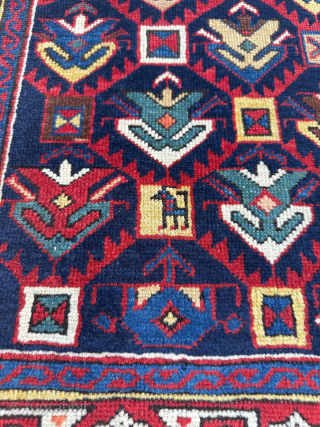 Late 19th Century Caucasian Shirvan Rug. A small rug with close to square measurements. Great Condition. Size 91 x 110 cm. Please send me direct mail.

emreaydin10@icloud.com 

Instagram - @emreaydinrug 

My mobile -  ...