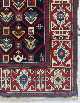 Late 19th Century Caucasian Shirvan Rug. A small rug with close to square measurements. Great Condition. Size 91 x 110 cm. Please send me direct mail.

emreaydin10@icloud.com 

Instagram - @emreaydinrug 

My mobile -  ...