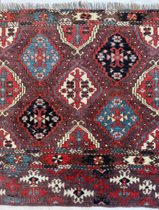 Antique Chodor Chuval
Circa 1860 
Size 73 x 105 cm
It's a good piece according to the group it belongs to. It has great vibrant colors

Please send me direct mail.

emreaydin10@icloud.com

Instagram - @emreaydinrug 
  