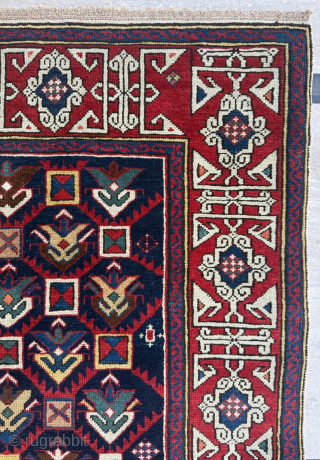 Late 19th Century Caucasian Shirvan Rug. A small rug with close to square measurements. Great Condition. Size 91 x 110 cm. Please send me direct mail.

emreaydin10@icloud.com 

Instagram - @emreaydinrug 

My mobile -  ...