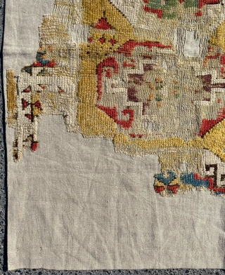 18th Century Cappadocia Fragment size 115x110 cm                          