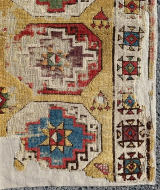 18th Century Cappadocia Fragment size 115x110 cm                          