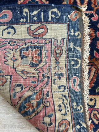 Late of the 19th Century American Sarouk Rug. Square size 123 x 123 cm. 
Please send me direct mail.

emreaydin10@icloud.com

Instagram - @emreaydinrug            