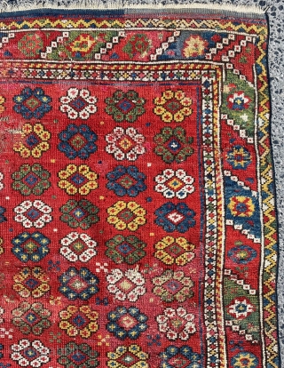 Early 19th Century Bergama Rug size 125x120                          