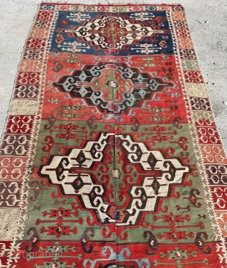 Anatolian Aksaray Kelim Circa 1870 size 155x445                          