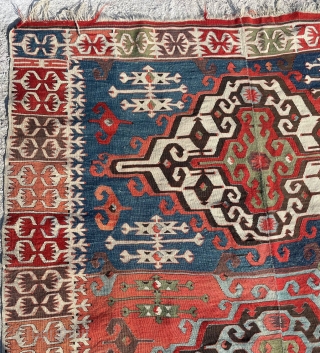 Anatolian Aksaray Kelim Circa 1870 size 155x445                          