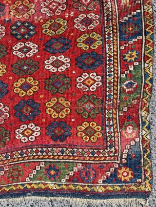 Early 19th Century Bergama Rug size 125x120                          