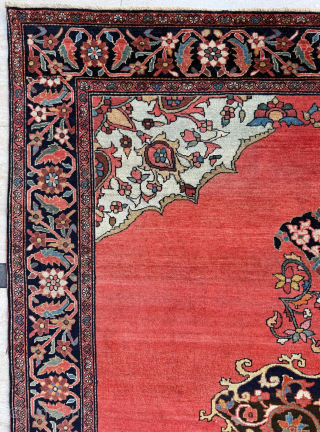 Late of the 19th century Persian Fereghan Rug. Size 130 x 195 cm. 
Please send me direct mail.

emreaydin10@icloud.com

Instagram - @emreaydinrug             