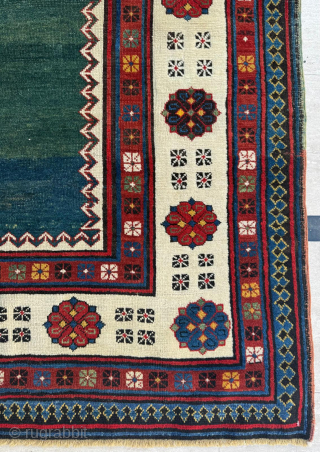 Mid-19th-century. Green background Talish rug. Great condition. Size 110 x 250 cm. Please send me direct mail.

emreaydin10@icloud.com

Instagram - @emreaydinrug              