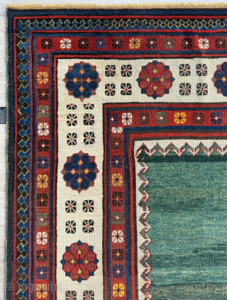 Mid-19th-century. Green background Talish rug. Great condition. Size 110 x 250 cm. Please send me direct mail.

emreaydin10@icloud.com

Instagram - @emreaydinrug              