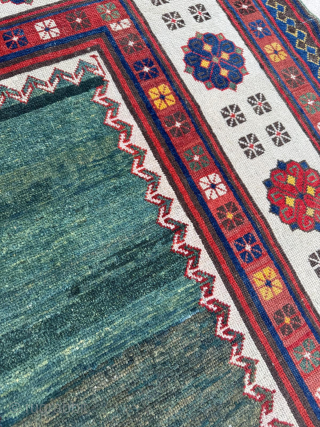 Mid-19th-century. Green background Talish rug. Great condition. Size 110 x 250 cm. Please send me direct mail.

emreaydin10@icloud.com

Instagram - @emreaydinrug              