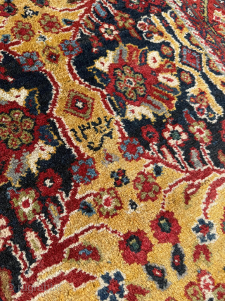 Dated Mahal Long Rug - Dated : 1322=1904 
Size: 117×280 cm
Please send me direct mail.

emreaydin10@icloud.com

Instagram - @emreaydinrug 

               