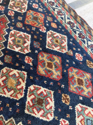 Late 19th century Persian Qhasqai Rug. Size 105 x 155 cm.
Please send me direct mail.

emreaydin10@icloud.com

Instagram - @emreaydinrug                