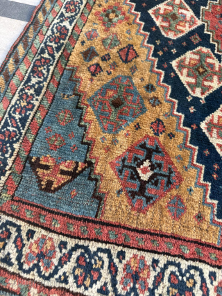 Late 19th century Persian Qhasqai Rug. Size 105 x 155 cm.
Please send me direct mail.

emreaydin10@icloud.com

Instagram - @emreaydinrug                