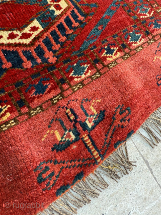 Circa 1870 Ersari Chuval, size 90 x 144 cm. Please send me direct mail.
emreaydin10@icloud.com
Instagram - @emreaydinrug