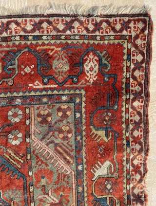 Anatolian Melas Rug Circa 1860 size 100x150 cm                         