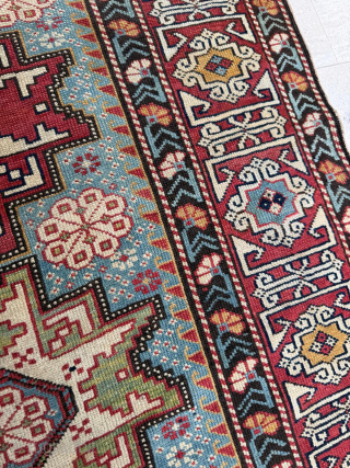 Circa 1870, Lezgi Rug, Size 102 x 200 cm. Please send me direct mail.

emreaydin10@icloud.com

Instagram - @emreaydinrug

                 