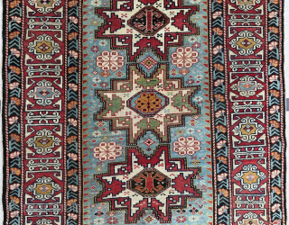 Circa 1870, Lezgi Rug, Size 102 x 200 cm. Please send me direct mail.

emreaydin10@icloud.com

Instagram - @emreaydinrug

                 