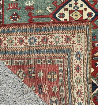 Caucasian Rug Circa 1860 size 126x266 cm                          