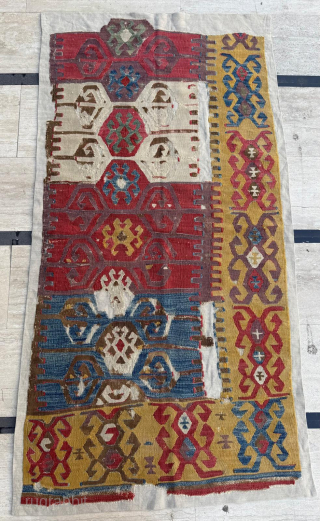 Circa 1800 Cappadocia Kelim Fragment, Size 82 x 171 cm. Please send me direct mail.

emreaydin10@icloud.com

Instagram - @emreaydinrug                