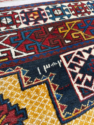 Dated Caucasian Shirvan 1302 = 1885 

Great condition. Please send me direct mail.
Size: 130 x 228 cm

emreaydin10@icloud.com

Instagram - @emreaydinrug              