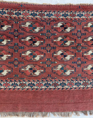 Mid 19th century Yomud Chuval. Size 76 x 120 cm. Please send me direct mail. 

emreaydin10@icloud.com

Instagram - @emreaydinrug               