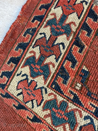 Mid 19th century Yomud Chuval. Size 76 x 120 cm. Please send me direct mail. 

emreaydin10@icloud.com

Instagram - @emreaydinrug               