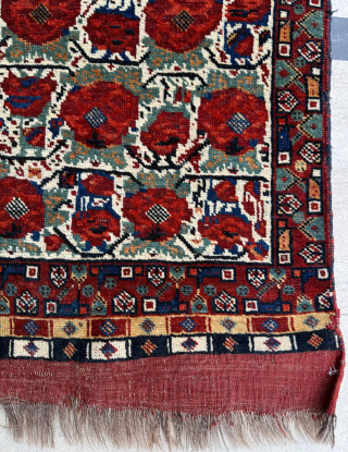 Circa 1870 Khamseh Bag. Good condition. Size 75 x 84 cm. Please send me direct mail.

emreaydin10@icloud.com

Instagram - @emreaydinrug 

              