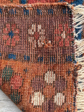 Early 19th-century Kurdish Bag Fragment. Size 57 x 66 cm. Please send me direct mail. 

emreaydin10@icloud.com

Instagram - @emreaydinrug 
              