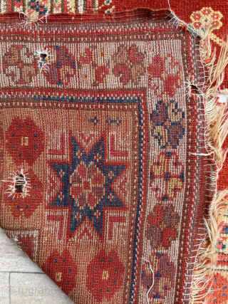 Mid 19th century Anatolian Melas Prayer Rug. Size 103 x 140 cm. Please send me direct mail.

emreaydin10@icloud.com

Instagram - @emreaydinrug              