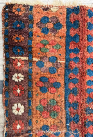 Early 19th-century Kurdish Bag Fragment. Size 57 x 66 cm. Please send me direct mail. 

emreaydin10@icloud.com

Instagram - @emreaydinrug 
              