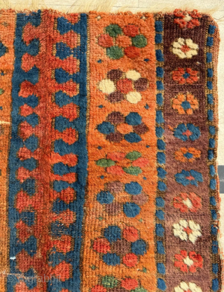 Early 19th-century Kurdish Bag Fragment. Size 57 x 66 cm. Please send me direct mail. 

emreaydin10@icloud.com

Instagram - @emreaydinrug 
              