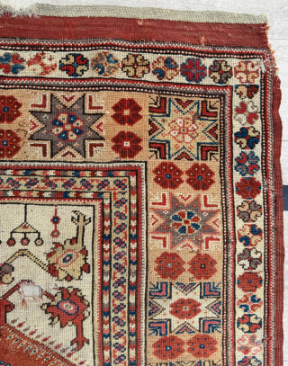 Mid 19th century Anatolian Melas Prayer Rug. Size 103 x 140 cm. Please send me direct mail.

emreaydin10@icloud.com

Instagram - @emreaydinrug              