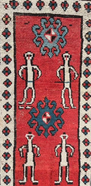 Talish Rug Circa 1850 size 105x220 cm                          