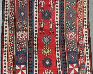 Talish Rug Circa 1850 size 105x220 cm                          