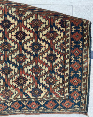 Circa 1880 Yomud Asmalyk. Size 73 x 120 cm. Please send me direct mail. 

emreaydin10@icloud.com

Instagram - @emreaydinrug
                