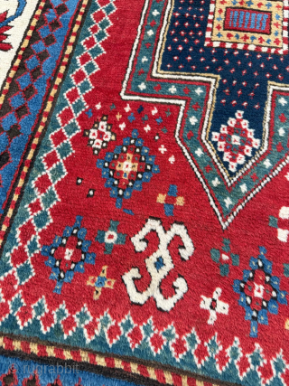 Circa 1860s Kazak Rug. In good condition, high wool quality, Dimensions 140 x 242 cm

Please send me direct mail.

emreaydin10@icloud.com

Instagram - @emreaydinrug            