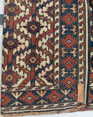 Circa 1880 Yomud Asmalyk. Size 73 x 120 cm. Please send me direct mail. 

emreaydin10@icloud.com

Instagram - @emreaydinrug
                