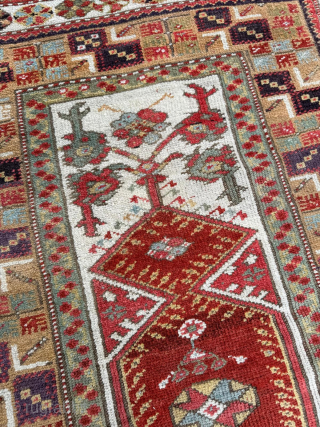 Mid 19th century Milas Prayer Rug. Size 102 x 130 cm. Please send me direct mail.

emreaydin10@icloud.com

Instagram - @emreaydinrug               