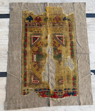 18th century Cappadocia Fragment, size 80 x 100 cm. Please send me direct mail.
emreaydin10@icloud.com
Instagram - @emreaydinrug