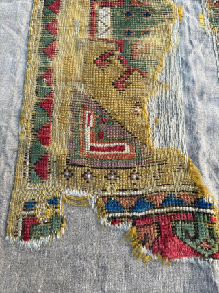 18th century Cappadocia Fragment, size 80 x 100 cm. Please send me direct mail.
emreaydin10@icloud.com
Instagram - @emreaydinrug