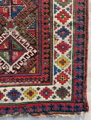 Caucasian Rug Circa 1860 size 110x250 cm                          