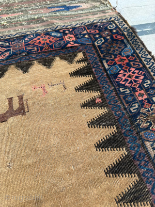 Mid 19th century Baluch Rug
Dimensions: 80 x 135 cm

Please send me direct mail.

emreaydin10@icloud.com

Instagram - @emreaydinrug                  