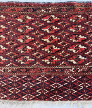 Late 19th century Tekke Chuval. Size 68 x 123 cm. Please send me direct mail.
emreaydin10@icloud.com
Instagram - @emreaydinrug