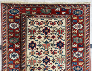 Circa 1870. White background kuba shirvan rug. Great condition. Dimensions: 96 x 250 cm. Please send me direct mail.

emreaydin10@icloud.com

Instagram - @emreaydinrug            