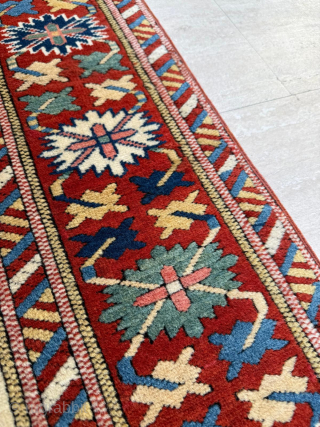 Circa 1870. White background kuba shirvan rug. Great condition. Dimensions: 96 x 250 cm. Please send me direct mail.

emreaydin10@icloud.com

Instagram - @emreaydinrug            
