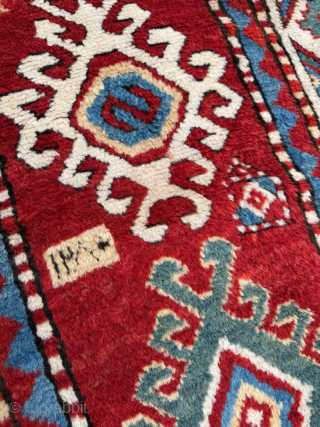1285 - 1868 Dated Caucasian Bordjalou Kazak Rug. Good condition. Size : 106 x 183 cm. Please send me direct mail.

emreaydin10@icloud.com

Instagram - @emreaydinrug          